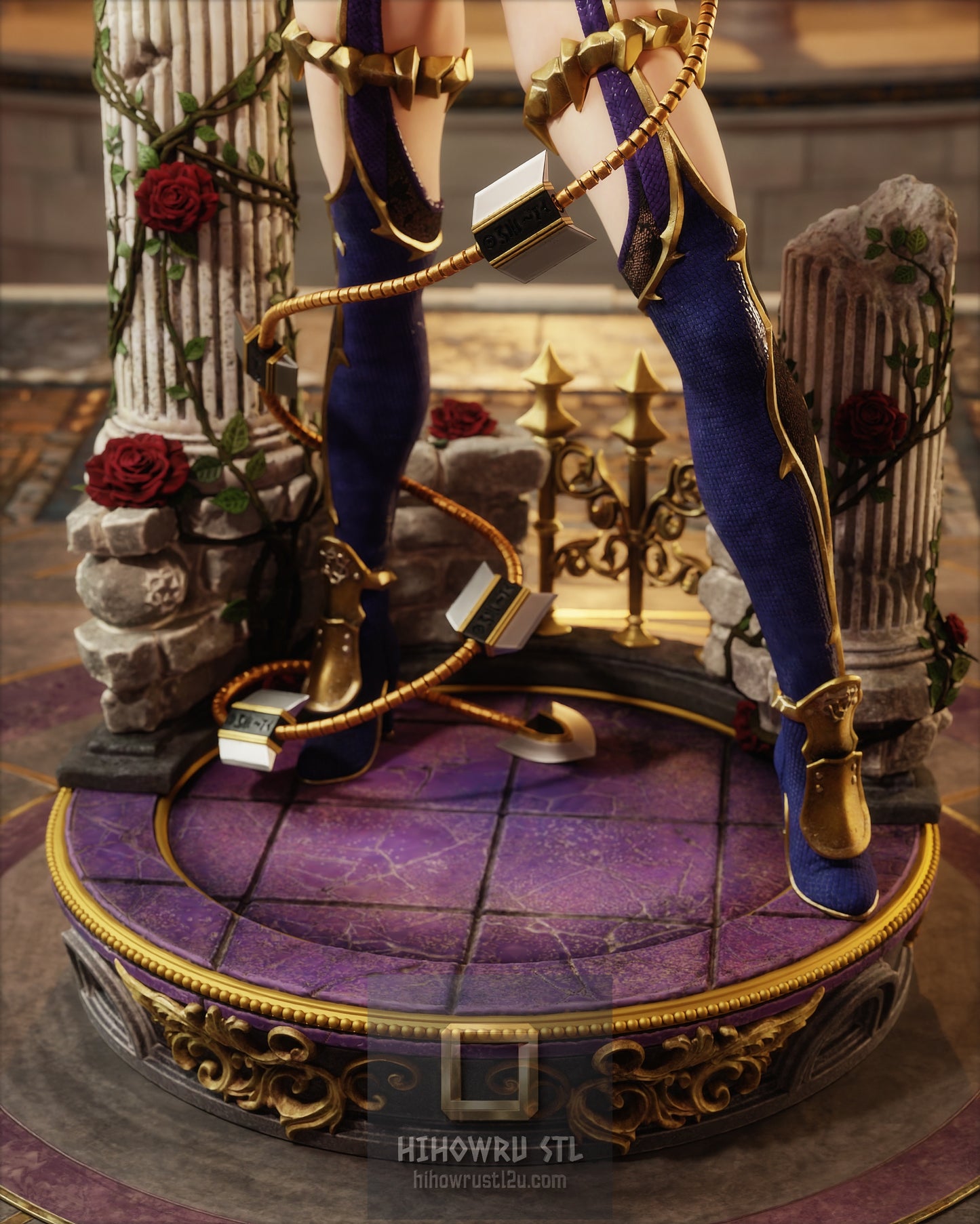 5438 Ivy - SoulCalibur - STL 3D Print Files