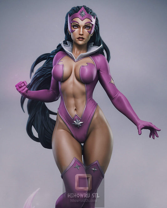 5128 Star Sapphire - DC Comics - STL 3D Print Files