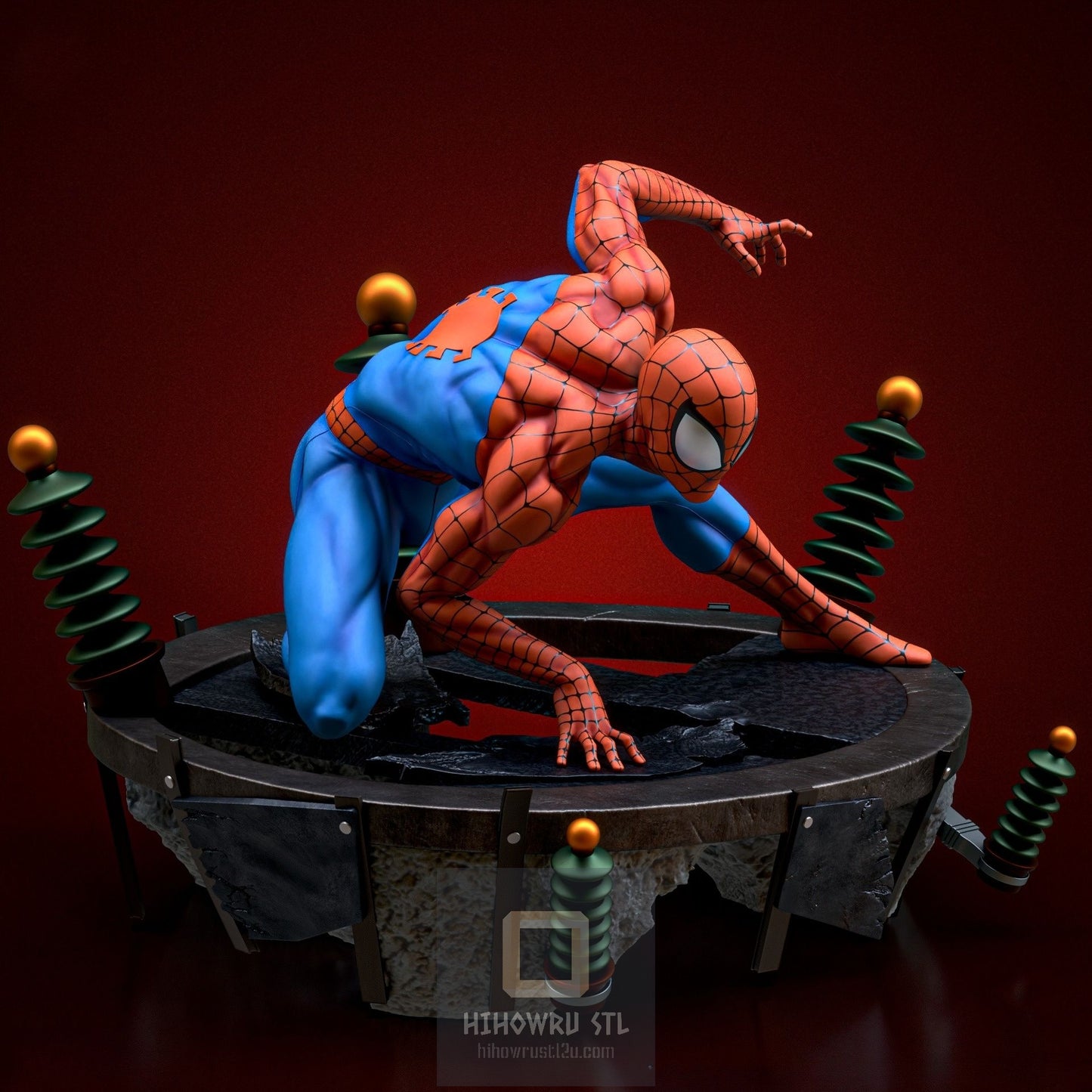 4340 Spider-Man - Marvel Comics - STL 3D Print Files
