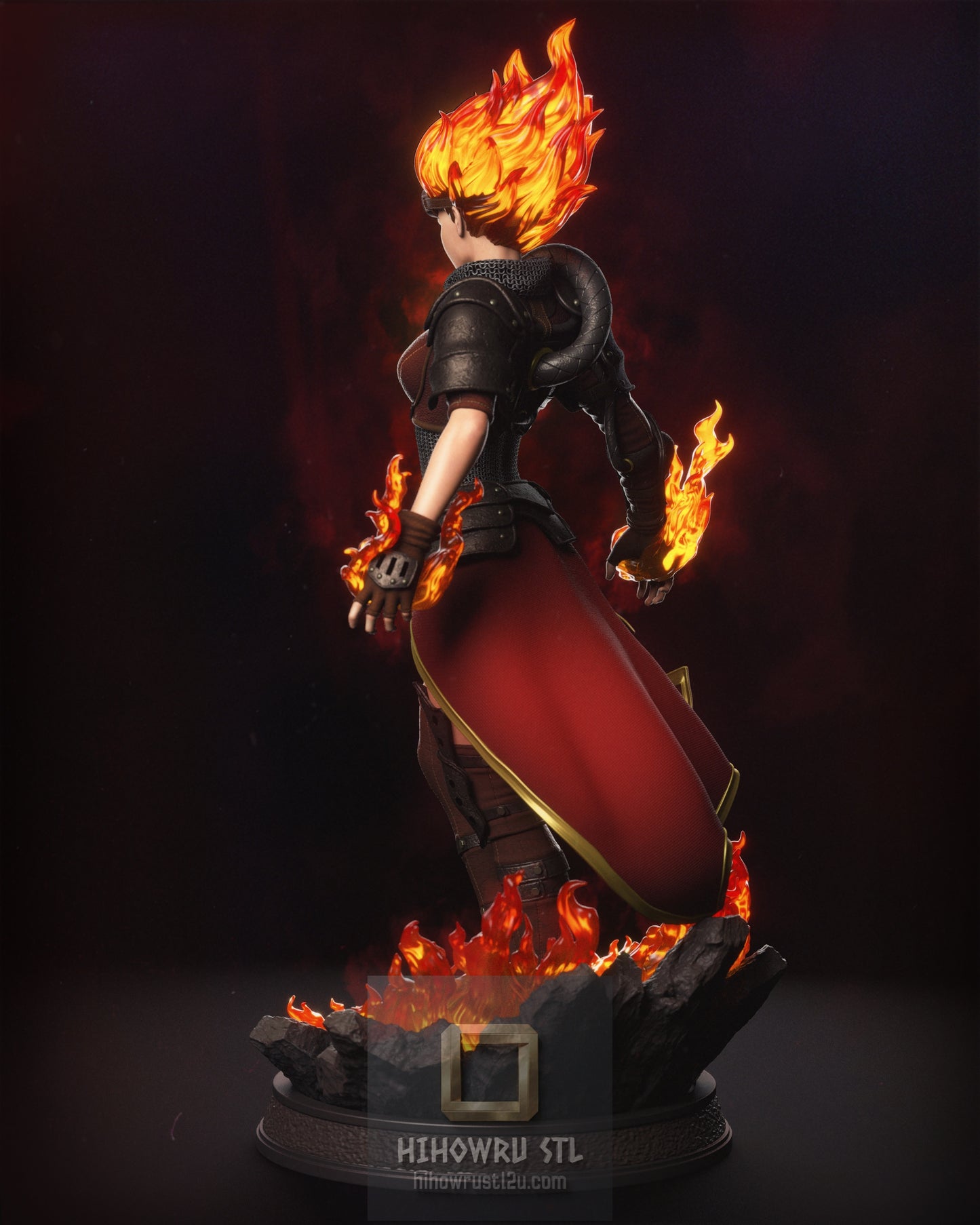 5258 Chandra Nalaar - MTG - STL 3D Print Files