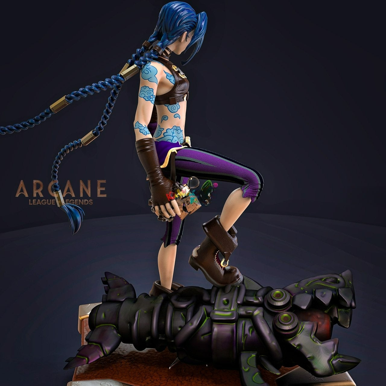 3428 Jinx - League of Legends - STL 3D Print Files