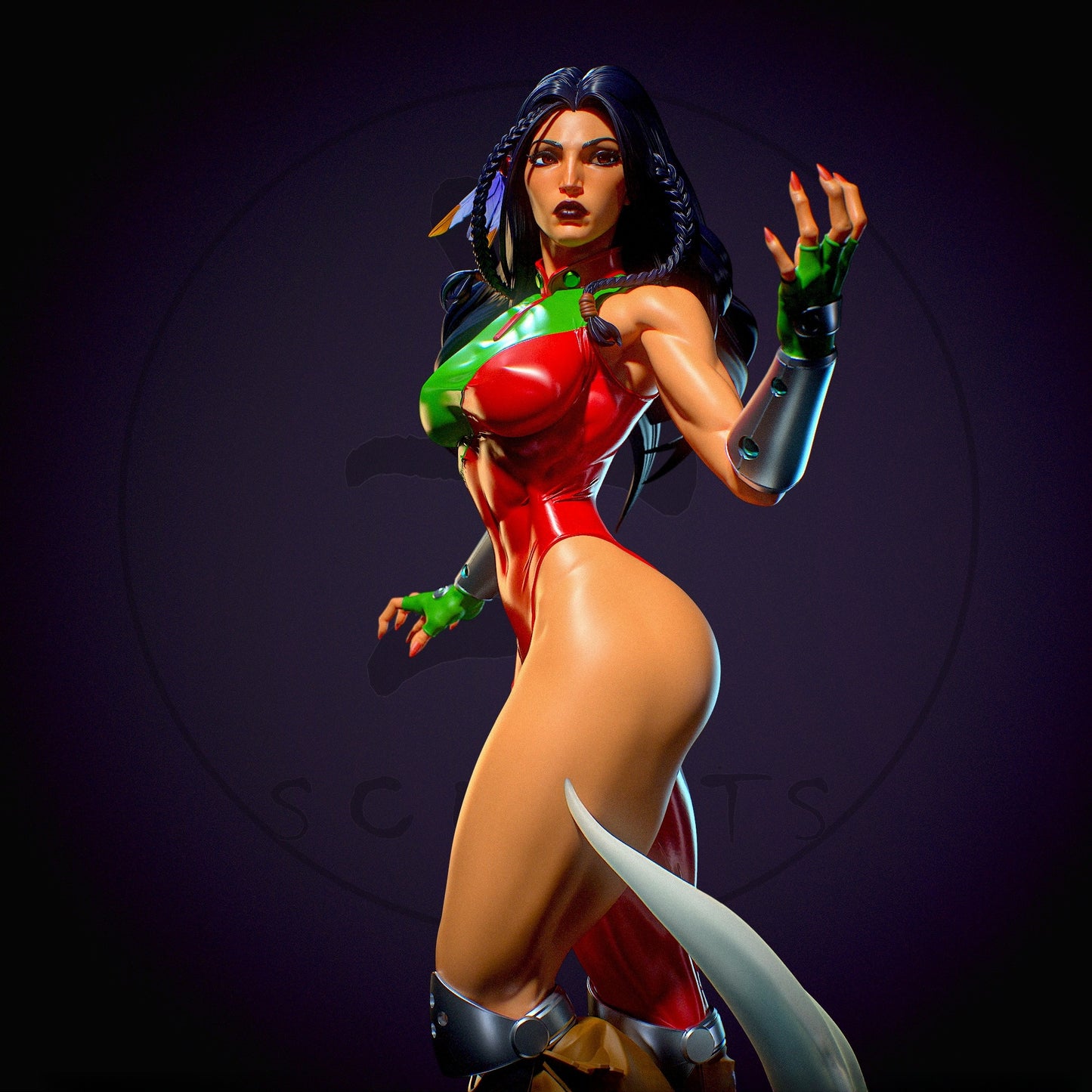 3521 Sarah Rainmaker NSFW - GEN 13 - STL 3D Print Files