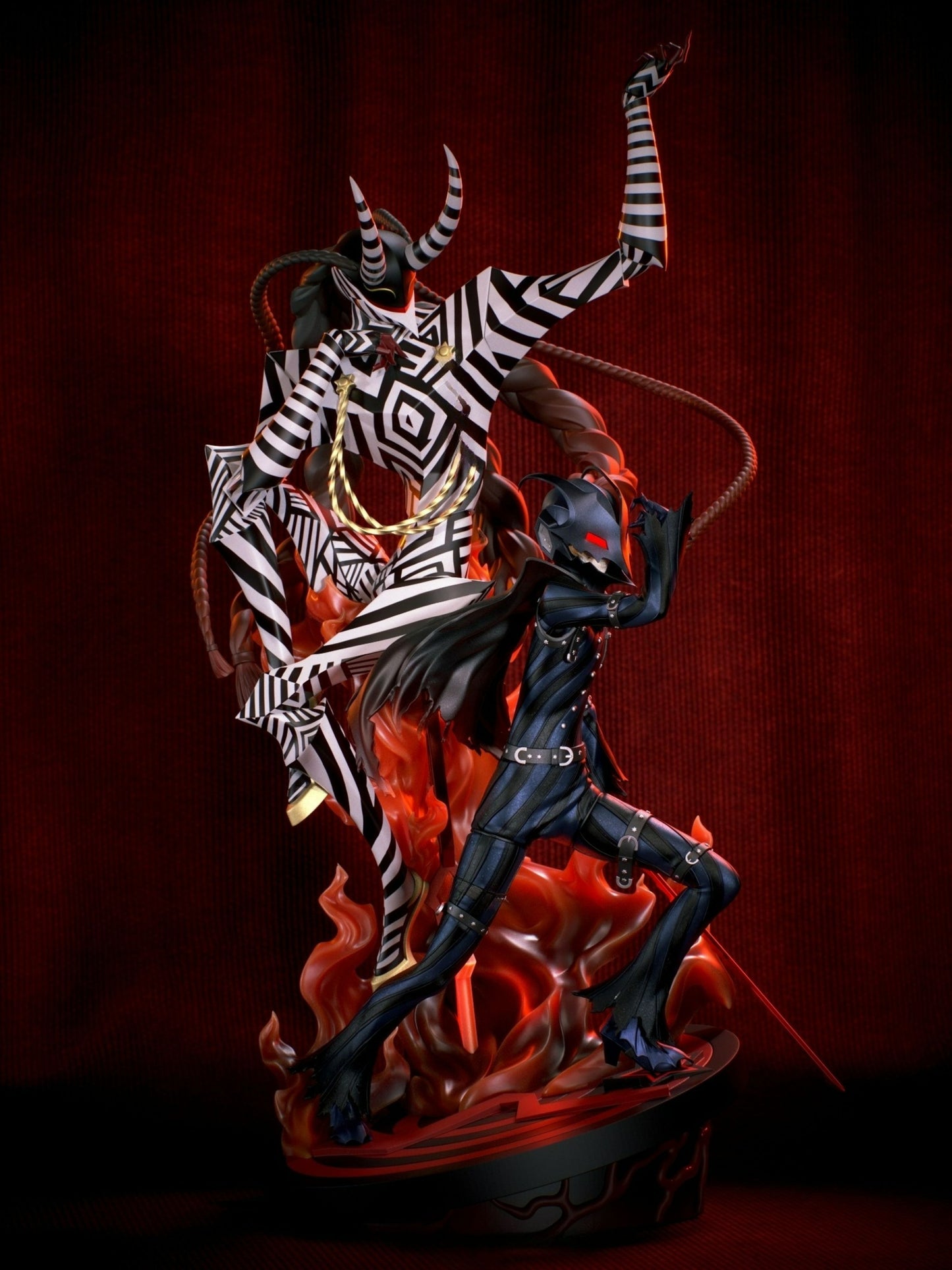 3555 Goro Akechi - Megami Tensei - STL 3D Print Files
