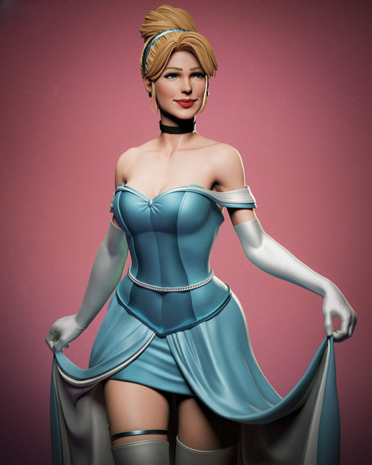 3725 Cinderella - Disney - STL 3D Print Files