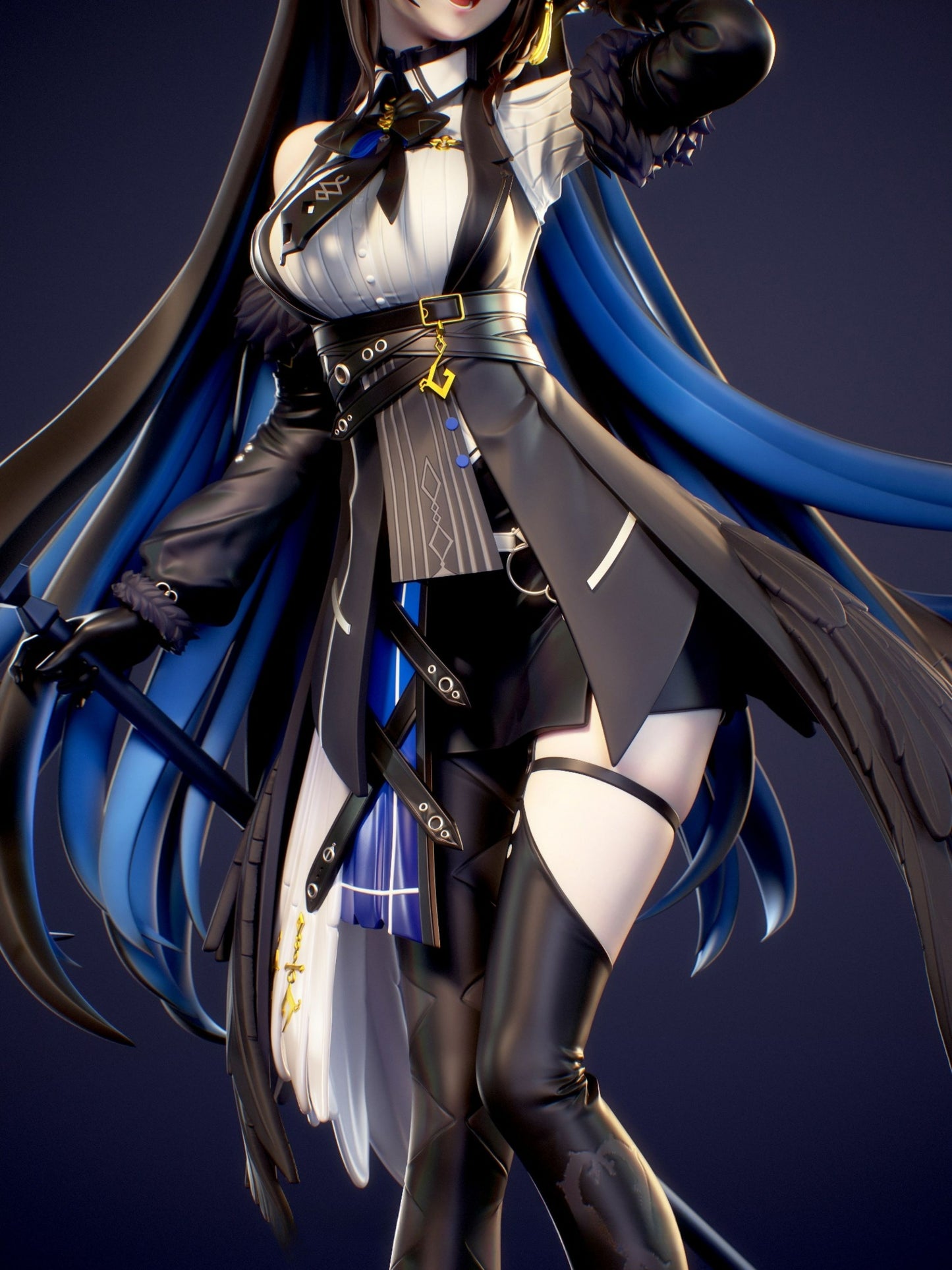 3767 Nerissa Ravencroft - Virtual YouTuber - STL 3D Print Files