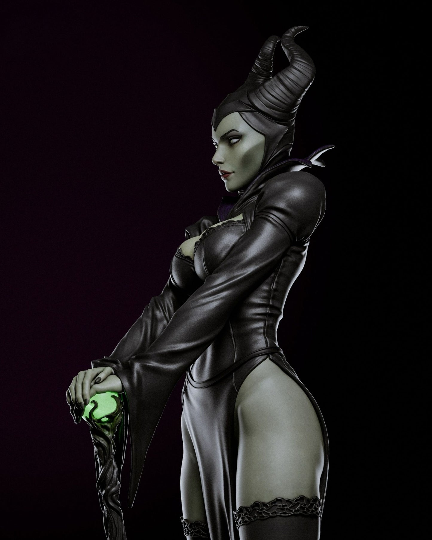 3813 Maleficent - STL 3D Print Files
