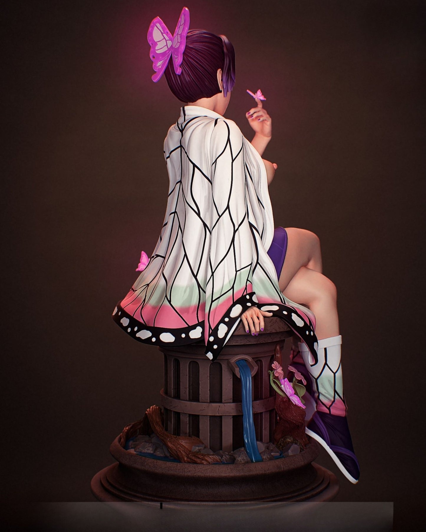 3902 Shinobu Kocho NSFW - Kimetsu no Yaiba - STL 3D Print Files