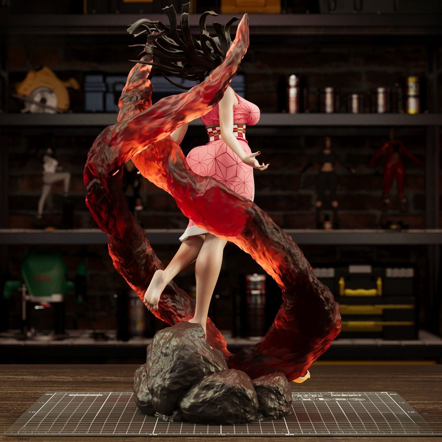 3911 Nezuko Kamado NSFW - Kimetsu no Yaiba - STL 3D Print Files