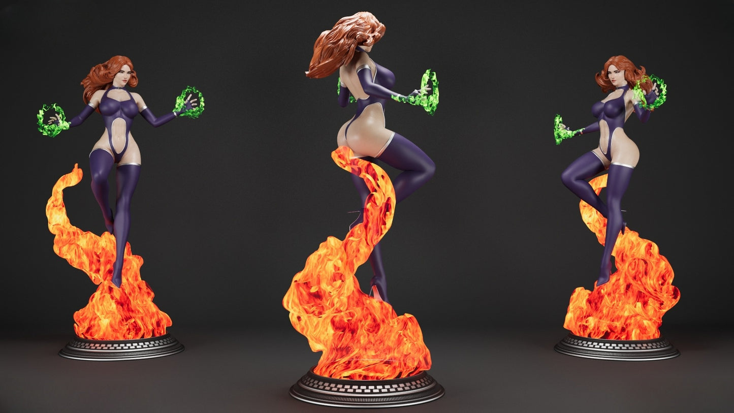 3916 Starfire NSFW - DC Comics - STL 3D Print Files