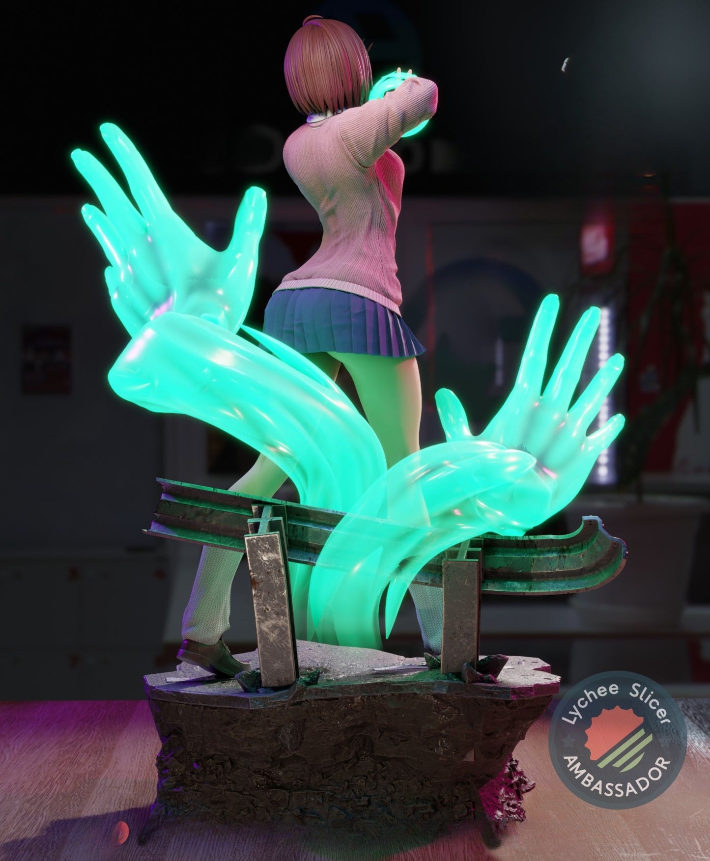 4027 Momo Ayase - Dandadan - STL 3D Print Files