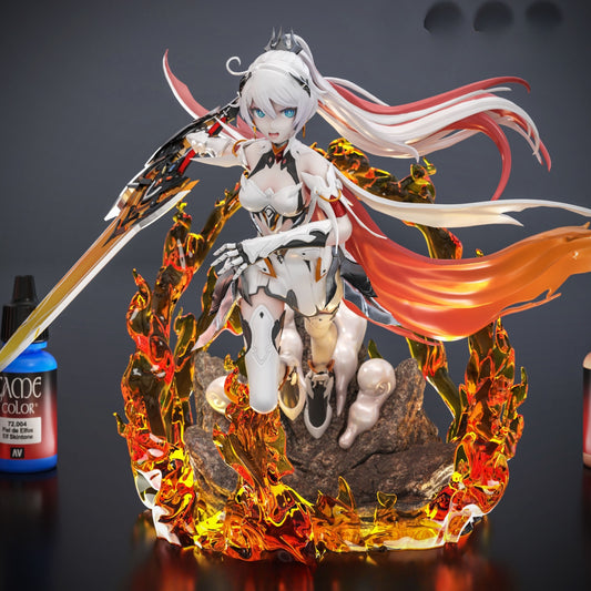 4035 Herrscher of Flamescion - Honkai Impact 3 - STL 3D Print Files