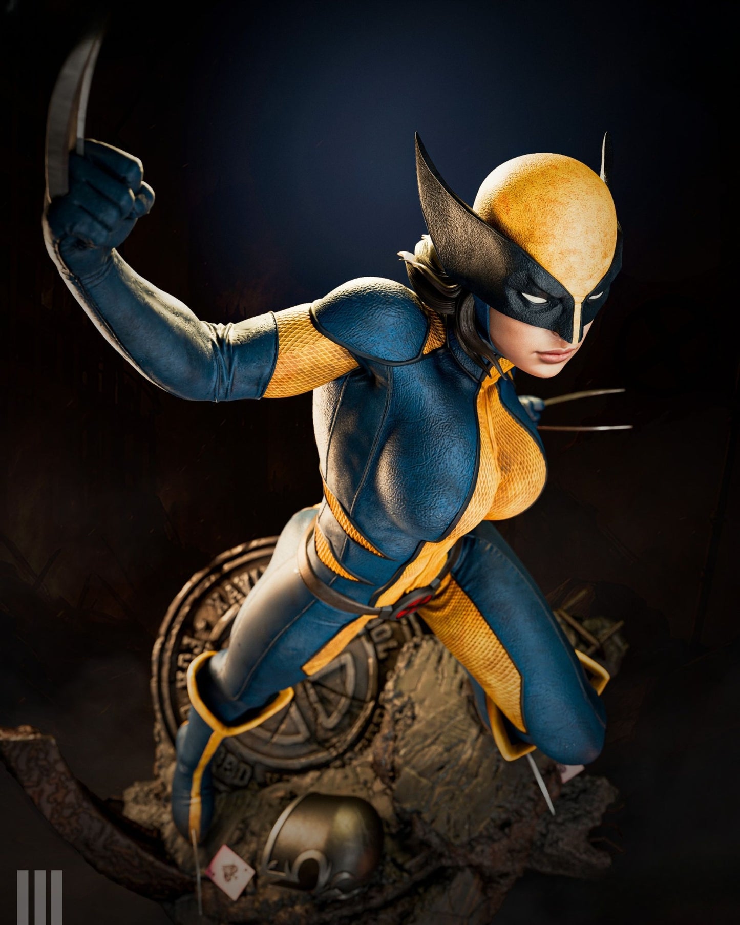 4054 X-23 - X-men - STL 3D Print Files