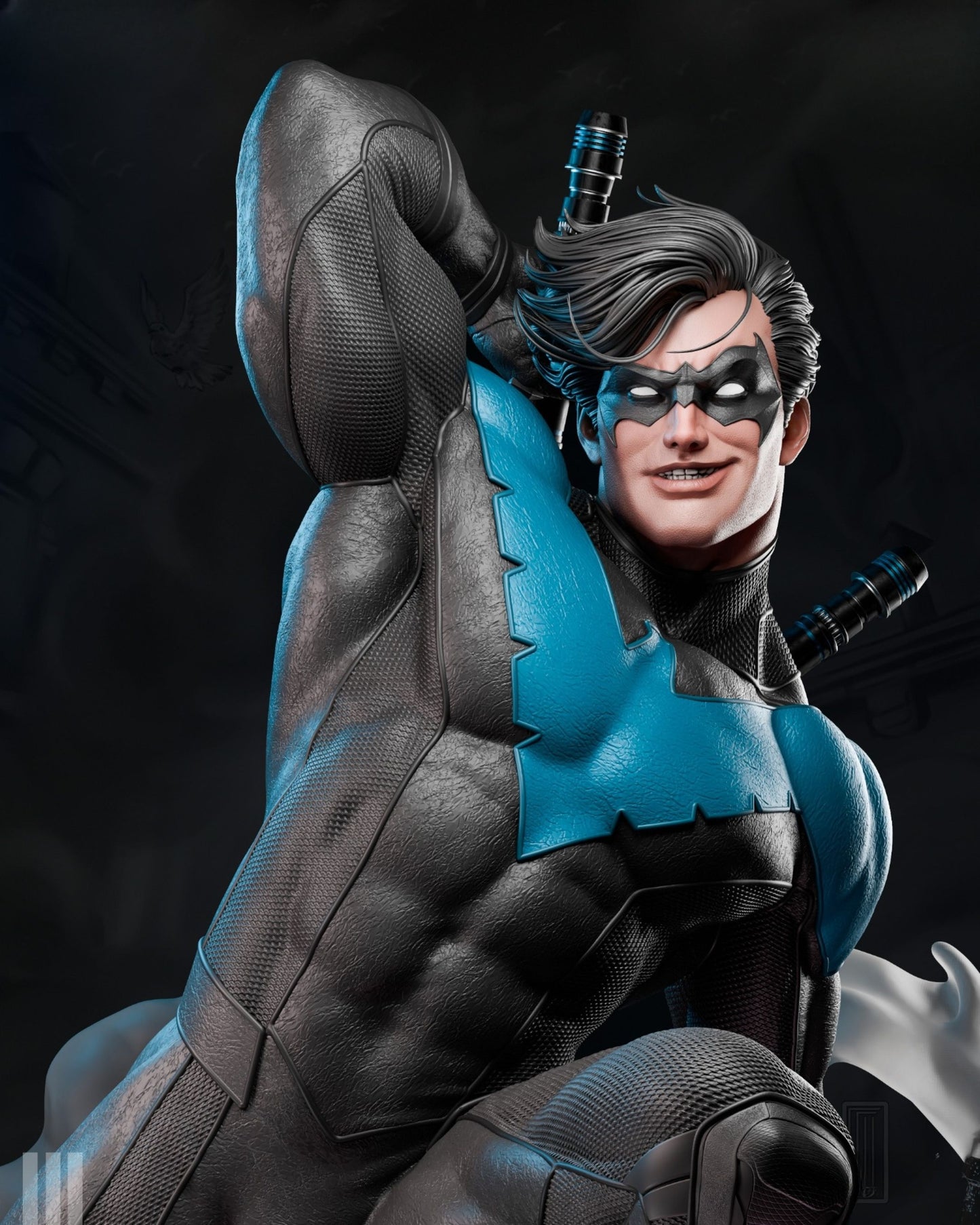 4061 Nightwing - Batman - STL 3D Print Files