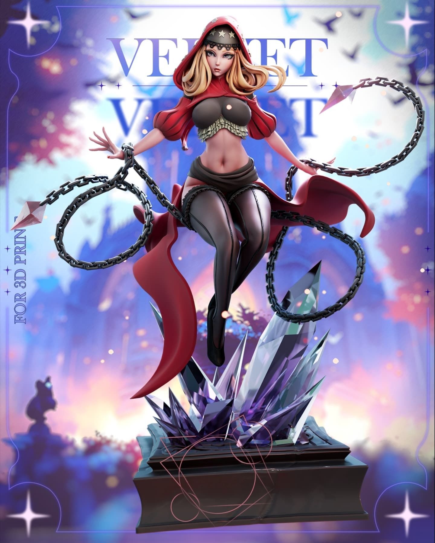 4129 Velvet NSFW - Odin Sphere - STL 3d Print Files