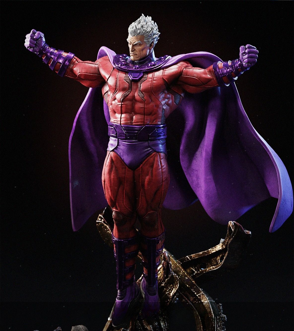 4193 Magneto - X-Men - STL 3D Print Files