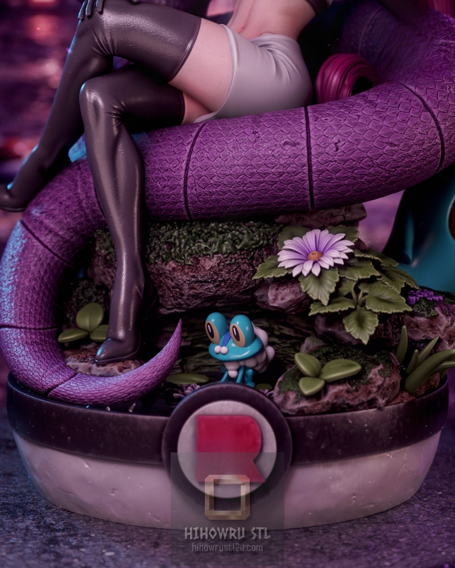 5038 Jessie NSFW - Pokemon - STL 3D Print Files