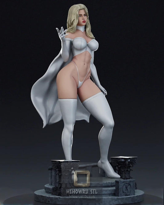 5540 Emma Frost NSFW - X-men - STL 3d Print Files