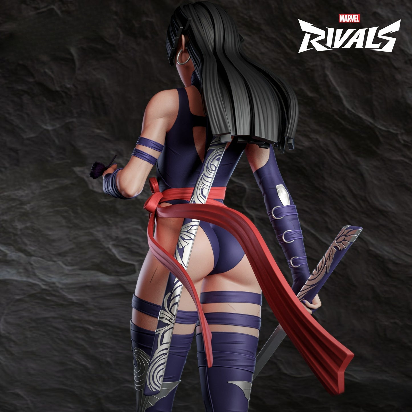 3572 Psylocke - Marvel Rivals - STL 3D Print Files