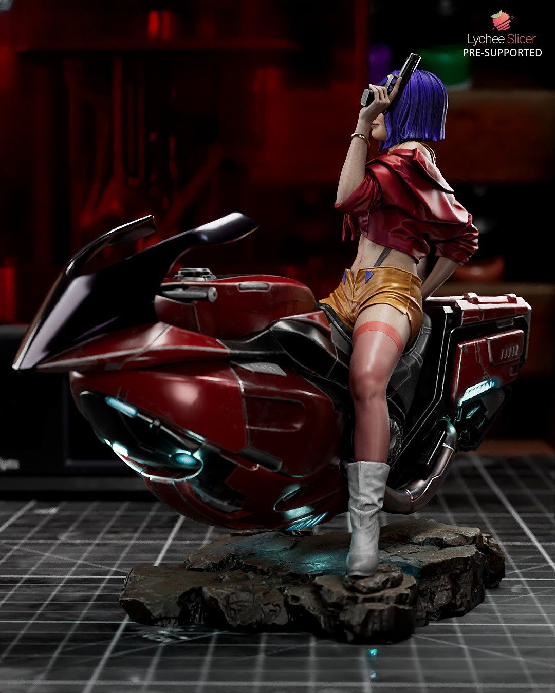 4008 Faye Valentine - Cowboy Bebop - STL 3D Print Files