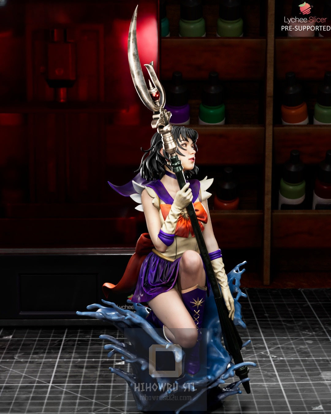 4321 Sailor Saturn - Sailor Moon - STL 3D Print Files