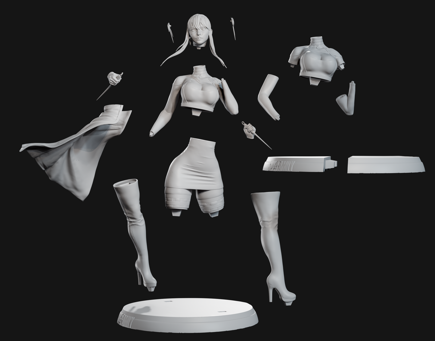 1689 Yor Forger - Spy x Family - STL 3D Print Files