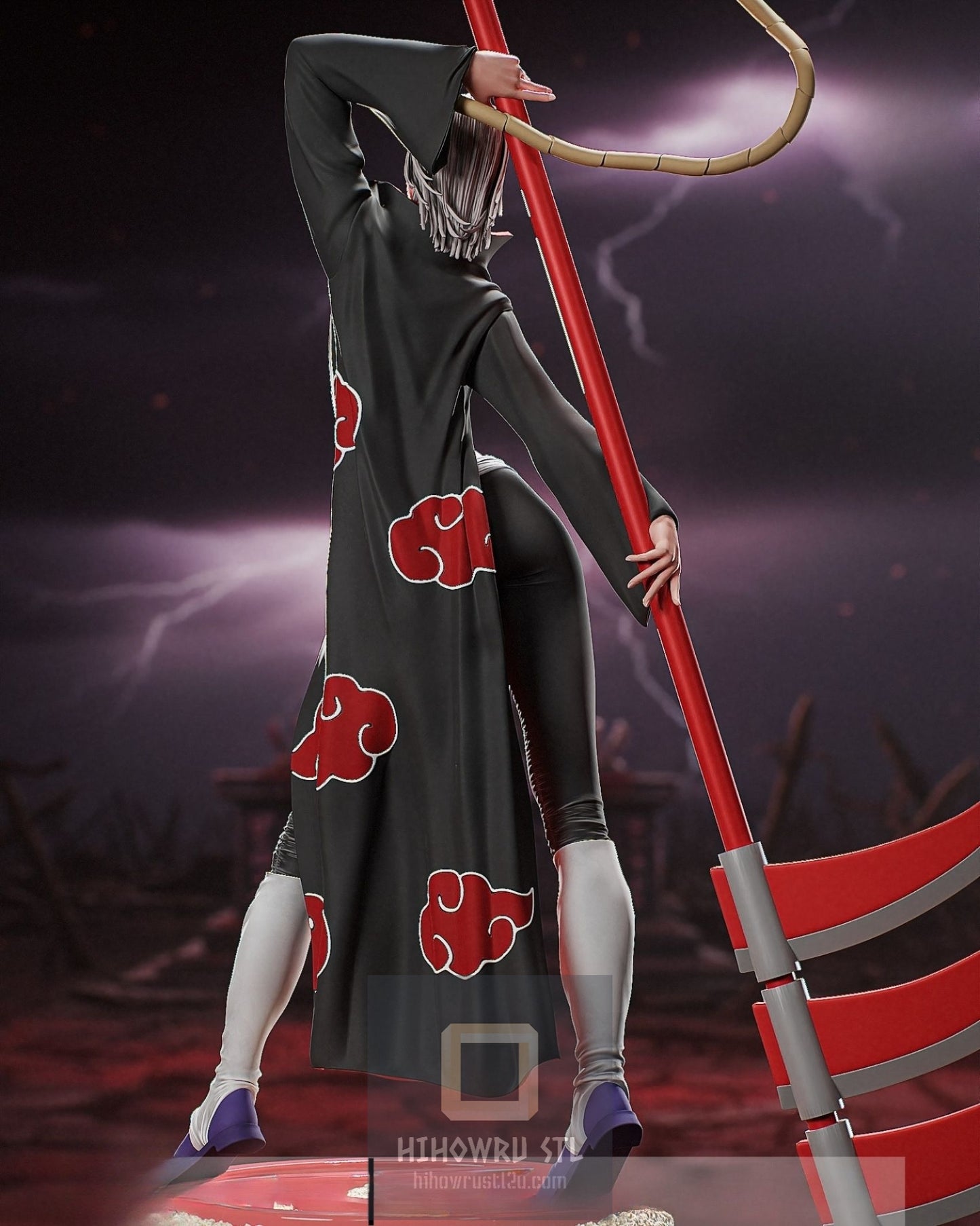 4887 Female Hidan NSFW - Naruto - STL 3D Print Files