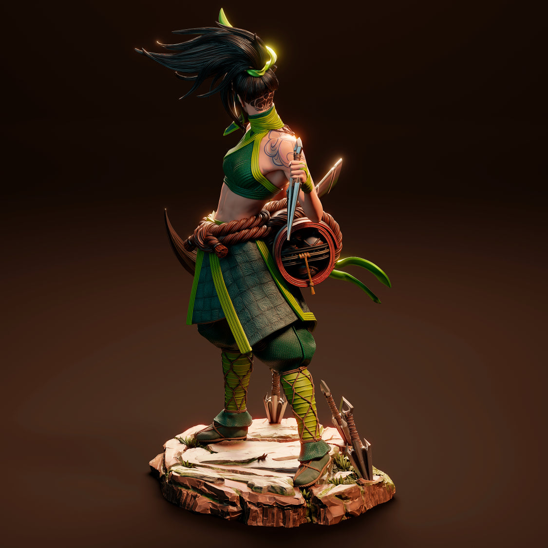 3612 Akali - League of Legends - STL 3D Print Files