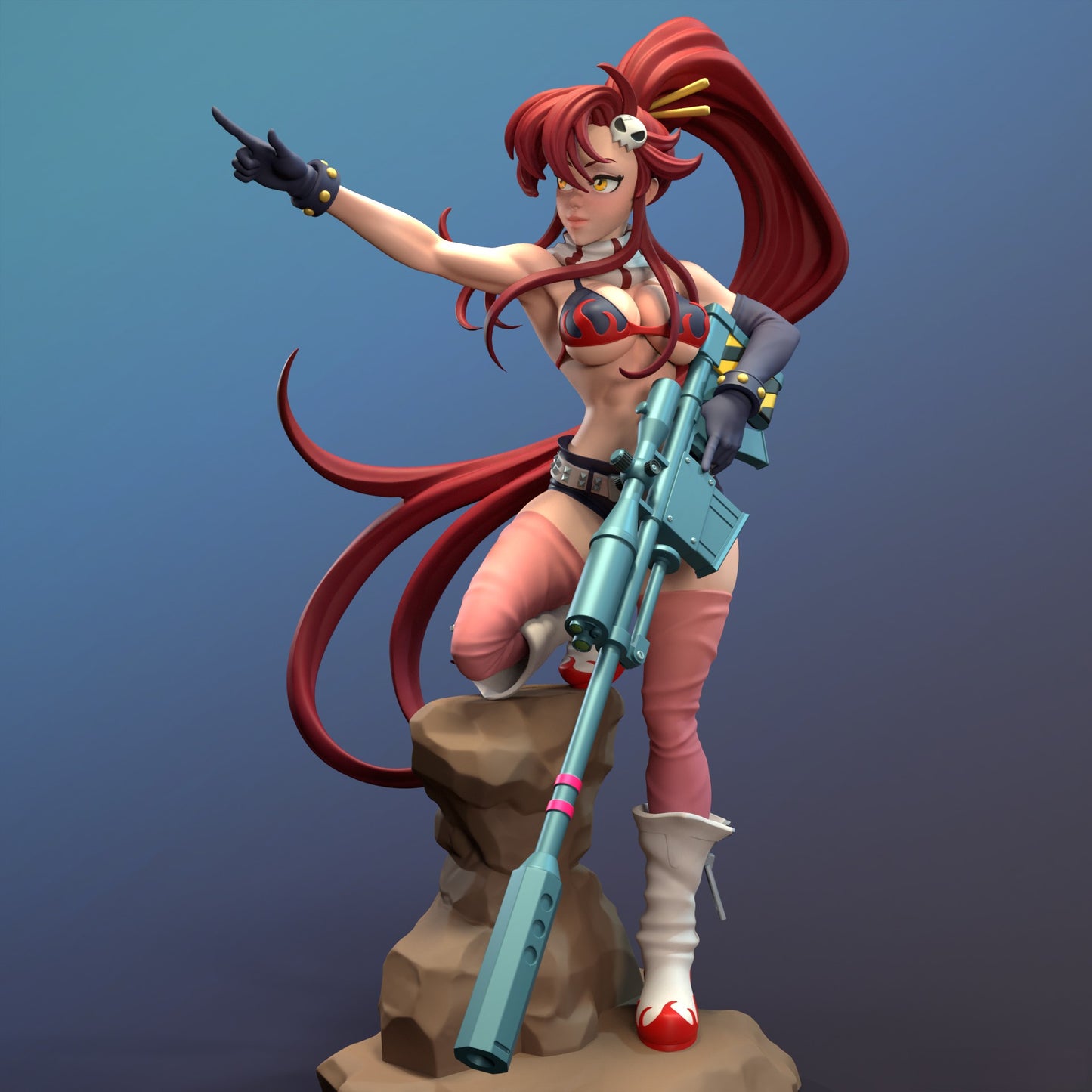 2368 Yoko Littner NSFW - Tengen Toppa Gurren Lagann - STL 3D Print Files