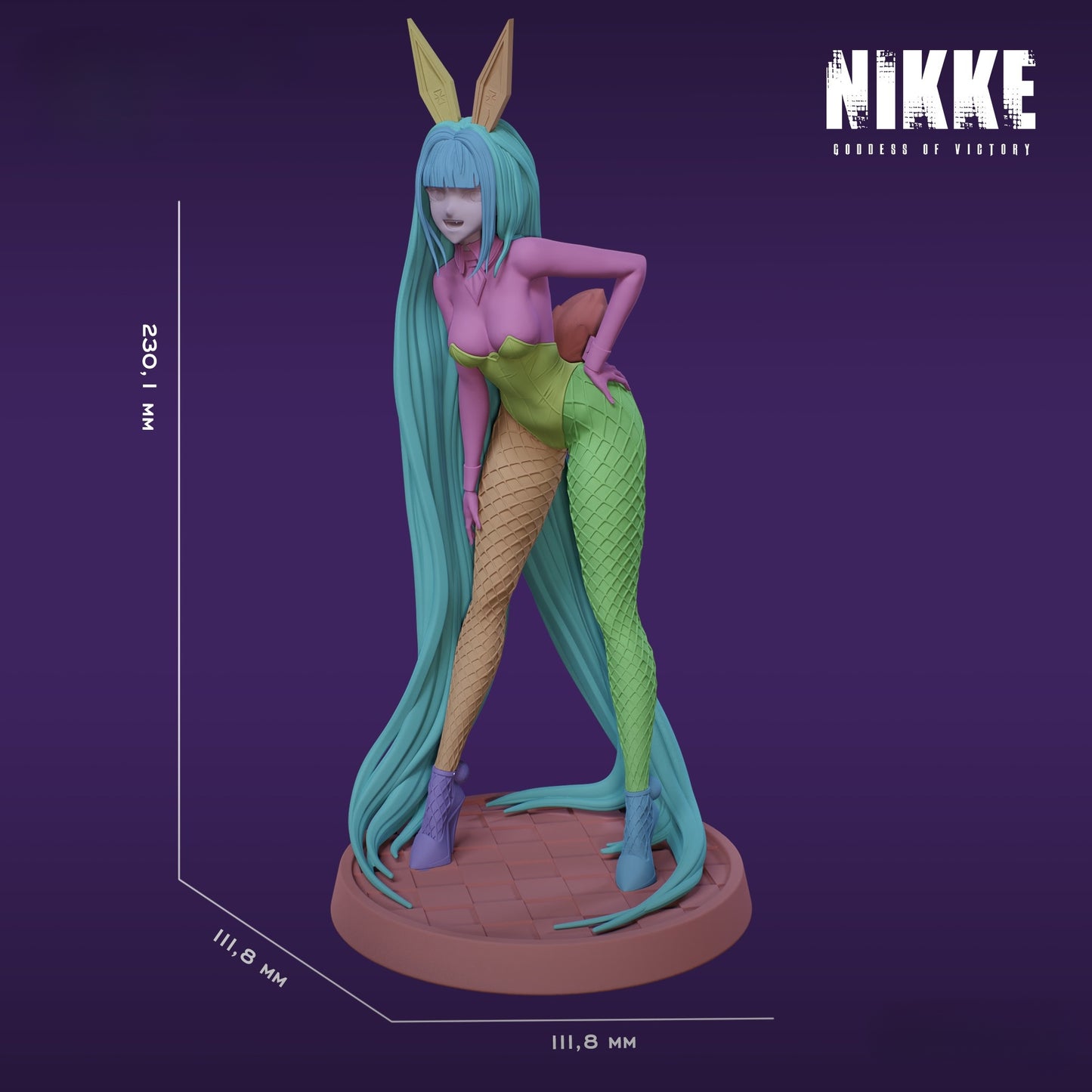 3139 Blanc - Nikke: Goddess of Victory - STL 3D Print Files
