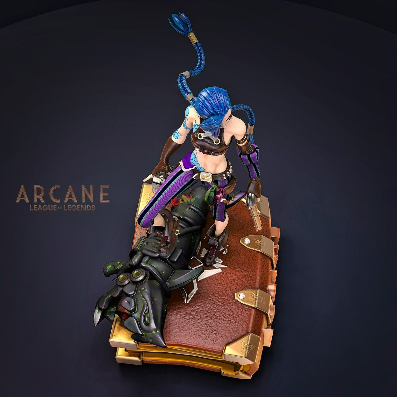 3428 Jinx - League of Legends - STL 3D Print Files