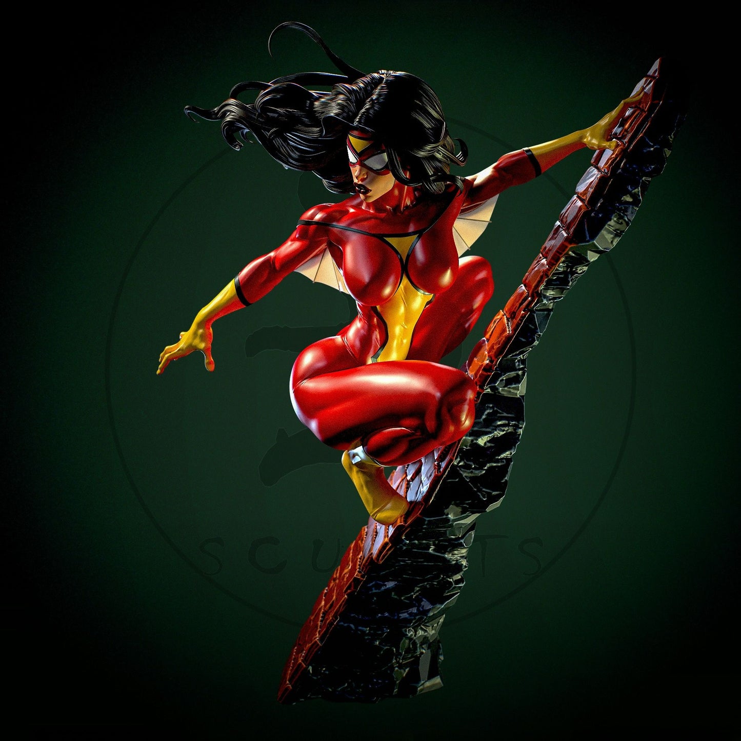 3637 Spider-Woman NSFW - Marvel Comics - STL 3D Print Files