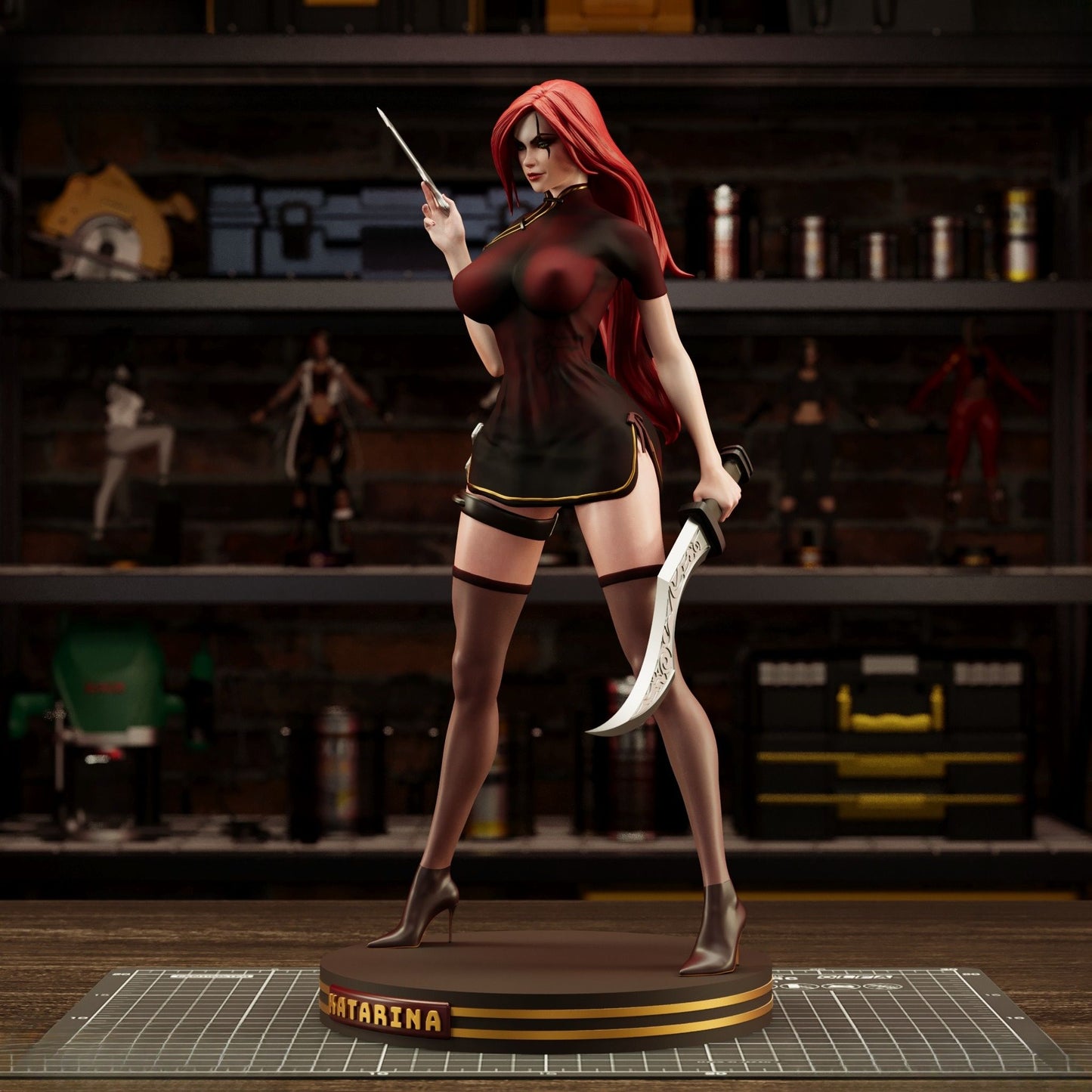 4030 Katarina - League of Legends - STL 3D Print Files