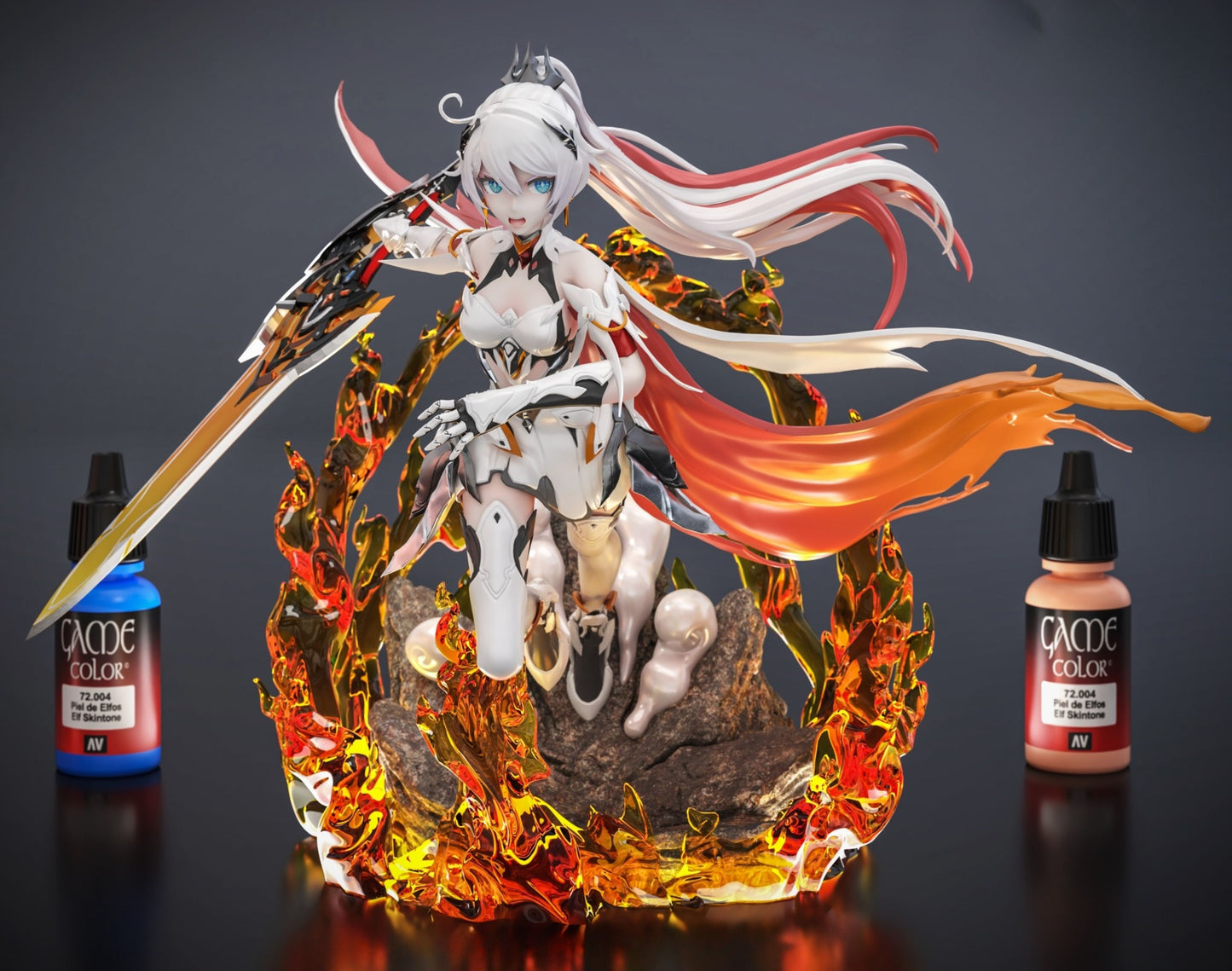 4035 Herrscher of Flamescion - Honkai Impact 3 - STL 3D Print Files