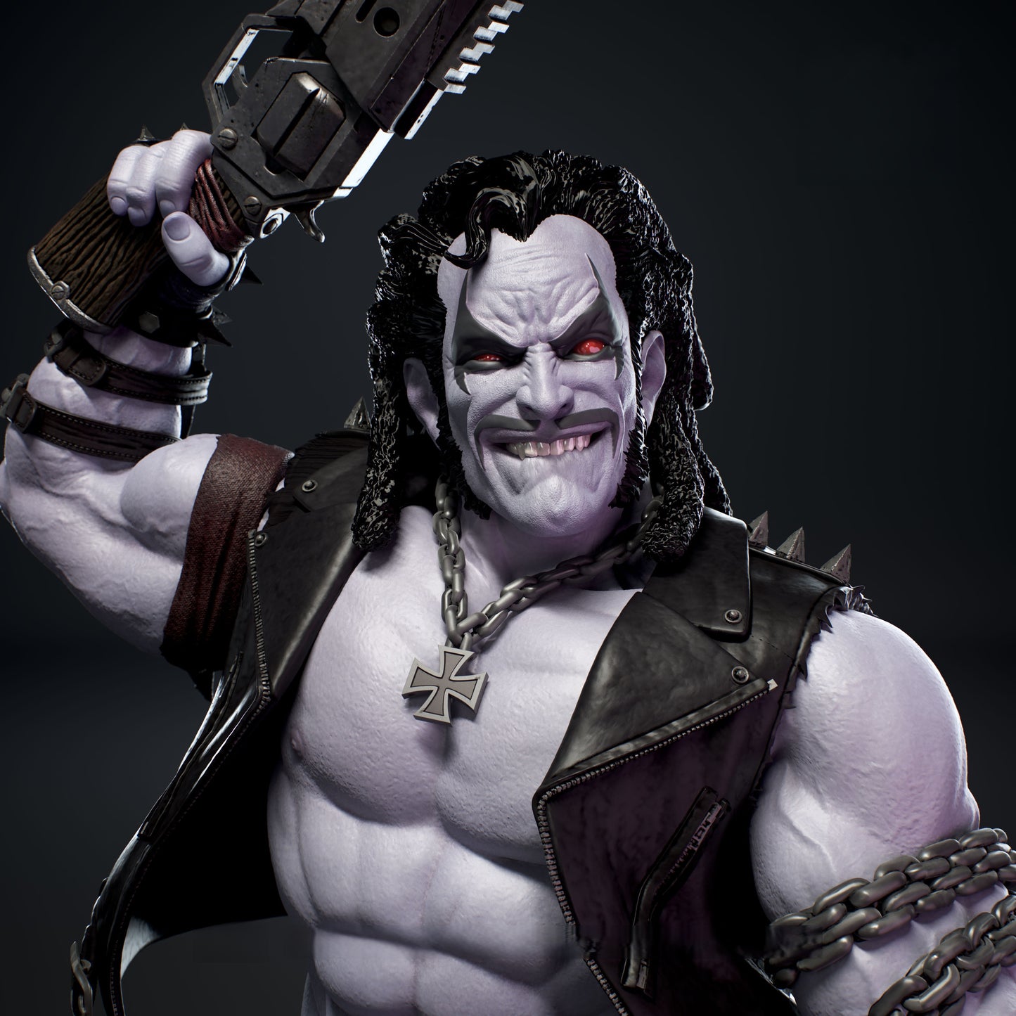 1756 Lobo - DC Comics - STL 3D Print Files