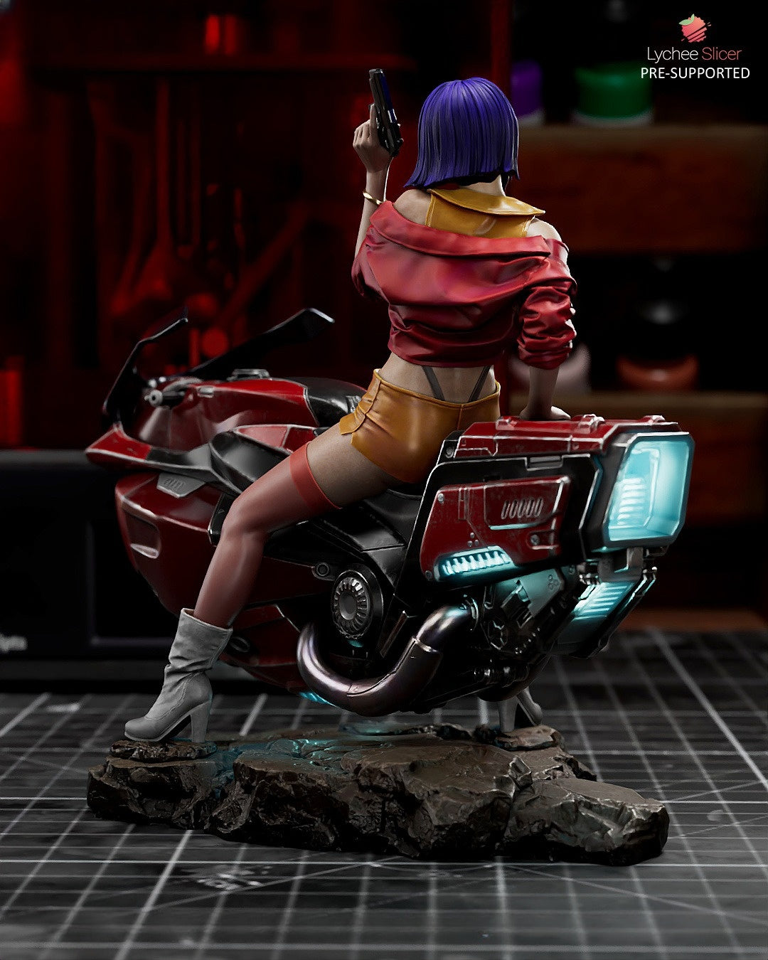 4008 Faye Valentine - Cowboy Bebop - STL 3D Print Files