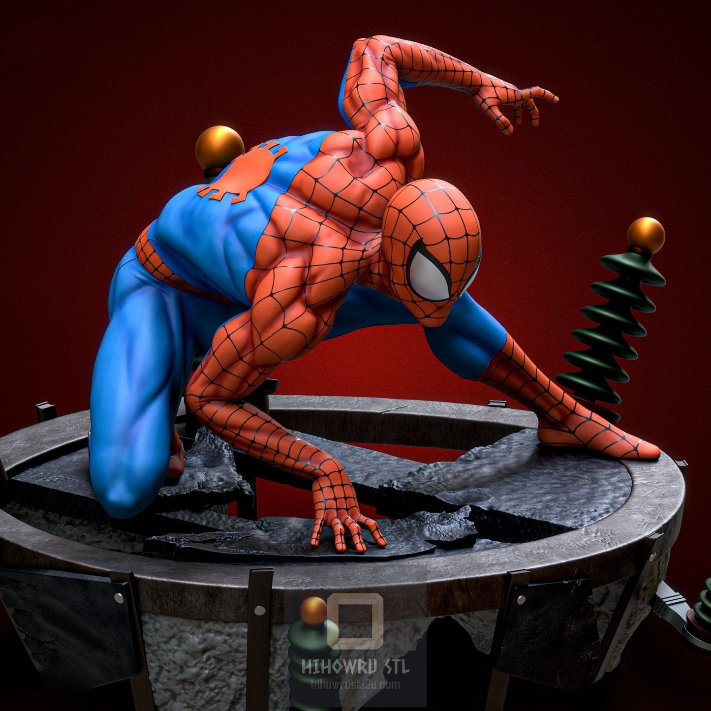 4340 Spider-Man - Marvel Comics - STL 3D Print Files