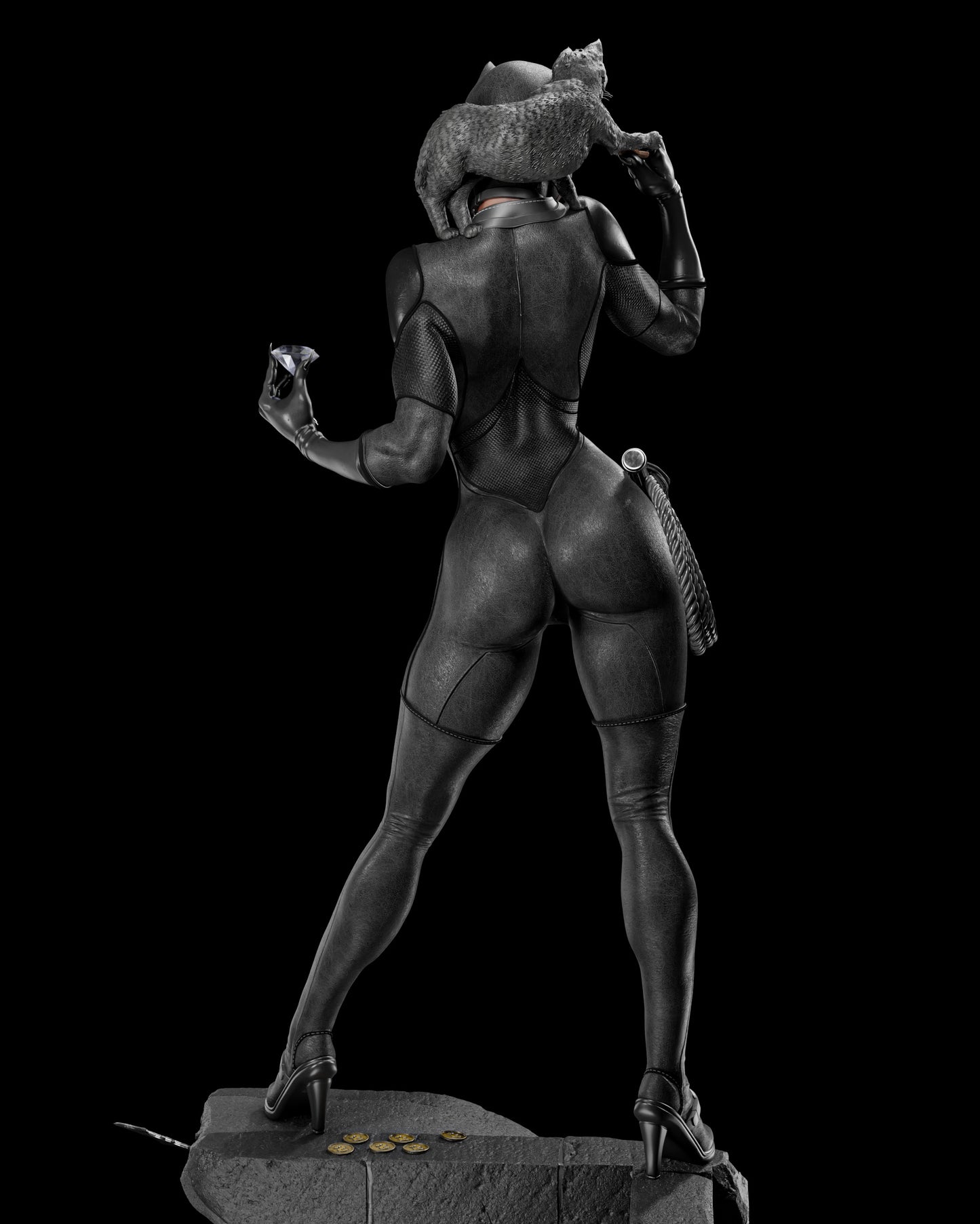 2098 Catwoman - DC COMICS - STL 3D Print Files