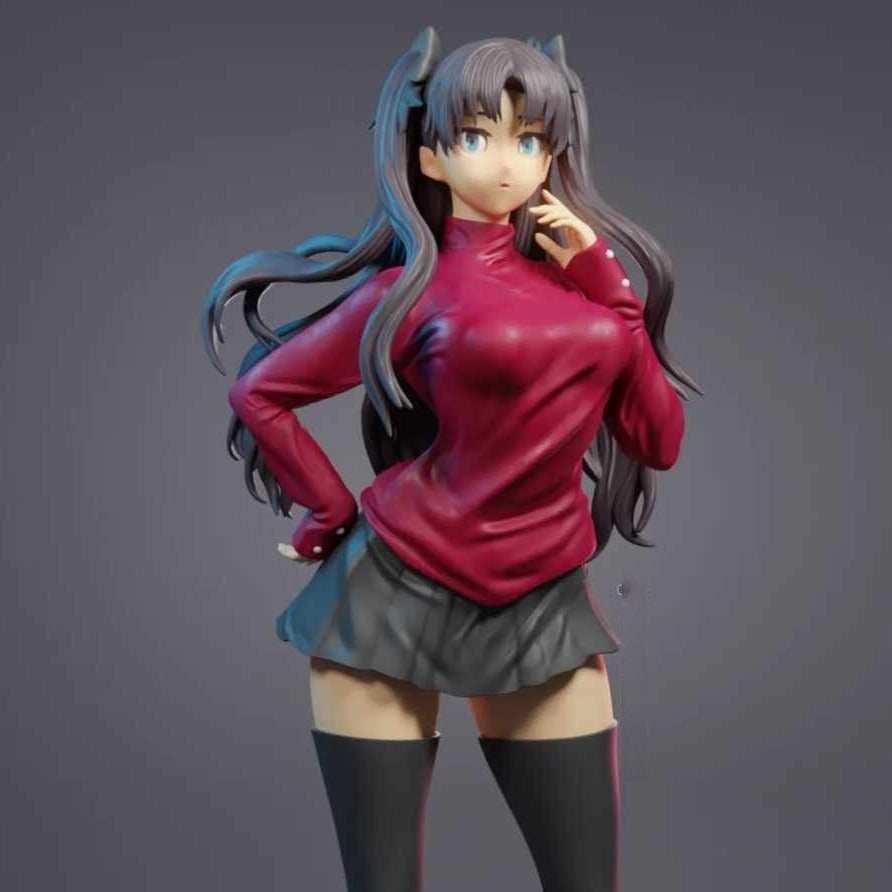 2030 Rin Tohsaka NSFW - Fate/stay night - STL 3D Print Files My Stl 2030 Rin Tohsaka NSFW - Fate/stay night - STL 3D Print Files My Stl