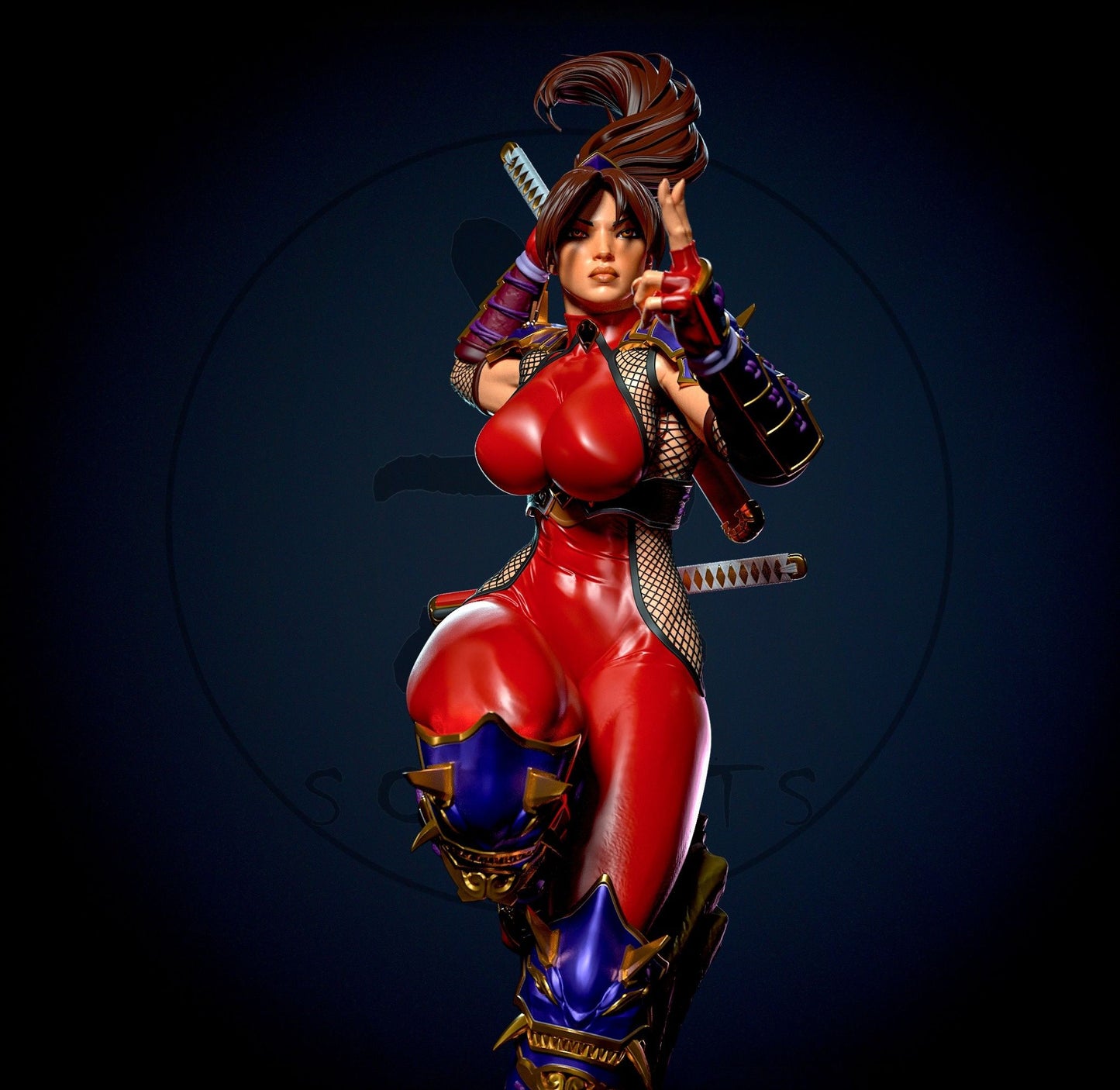 3141 Taki NSFW - Soul Calibur - STL 3D Print Files