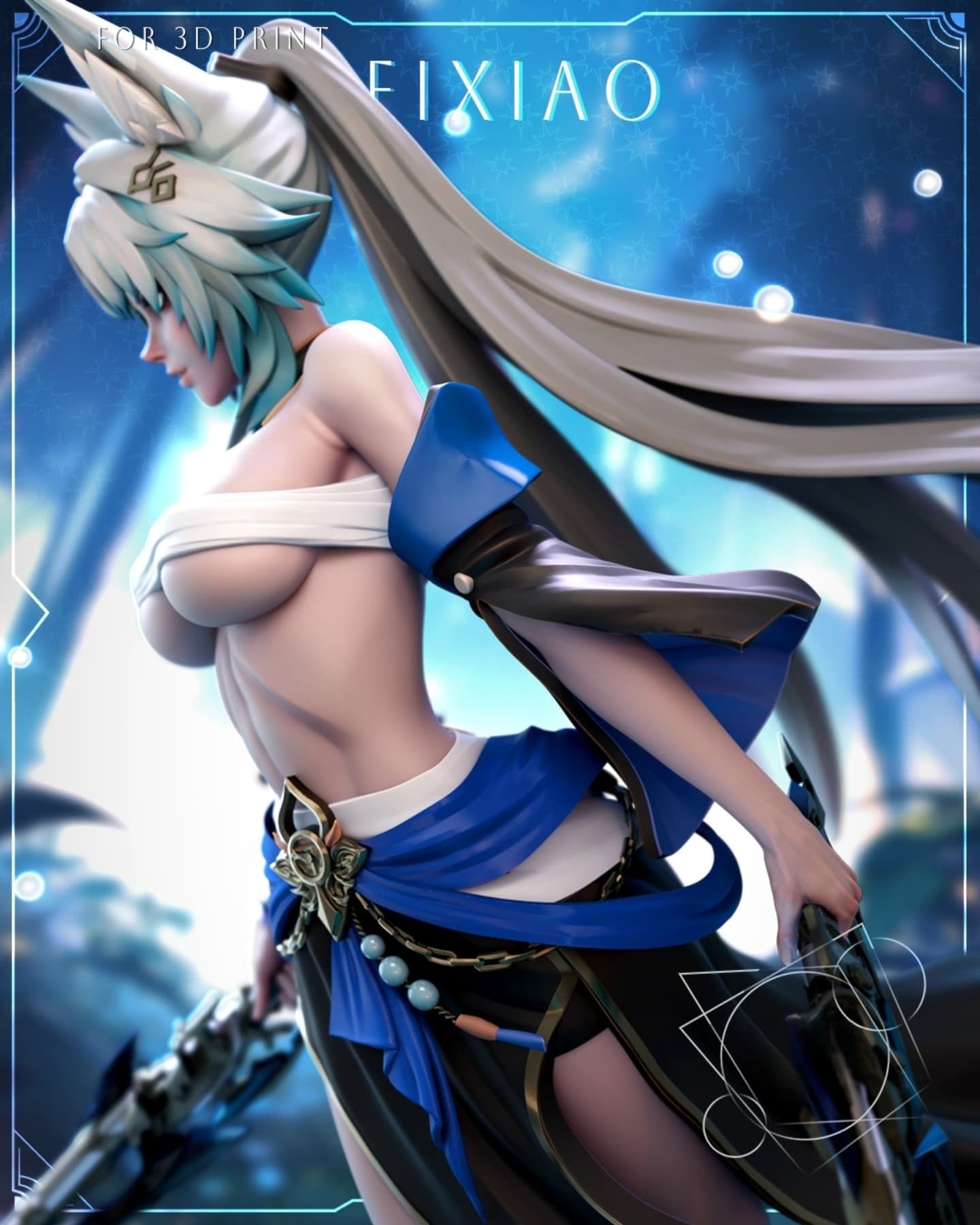 4130 Feixiao NSFW - Honkai: Star Rail - STL 3d Print Files
