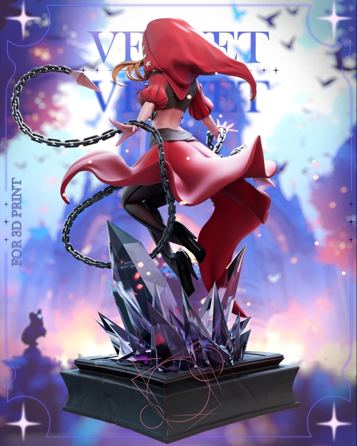 4129 Velvet NSFW - Odin Sphere - STL 3d Print Files