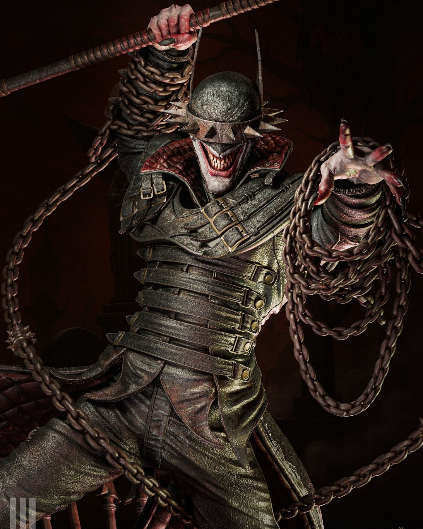 4139 Batman Who Laughs - Bruce Wayne - STL 3D Print Files