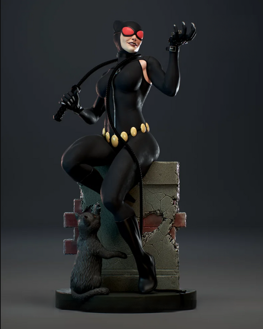 1750 Catwoman - DC COMICS - STL 3D Print Files