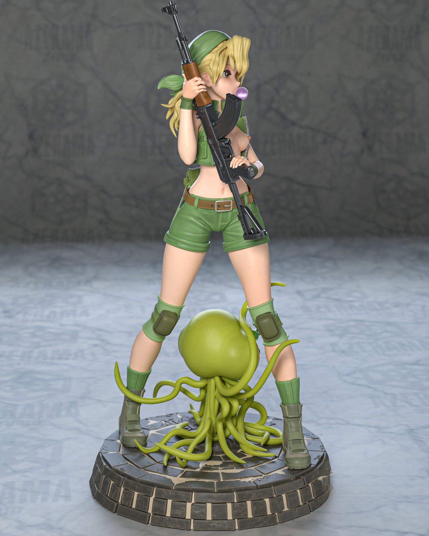 2402 Eri Kasamoto NSFW - Metal Slug - STL 3D Print Files