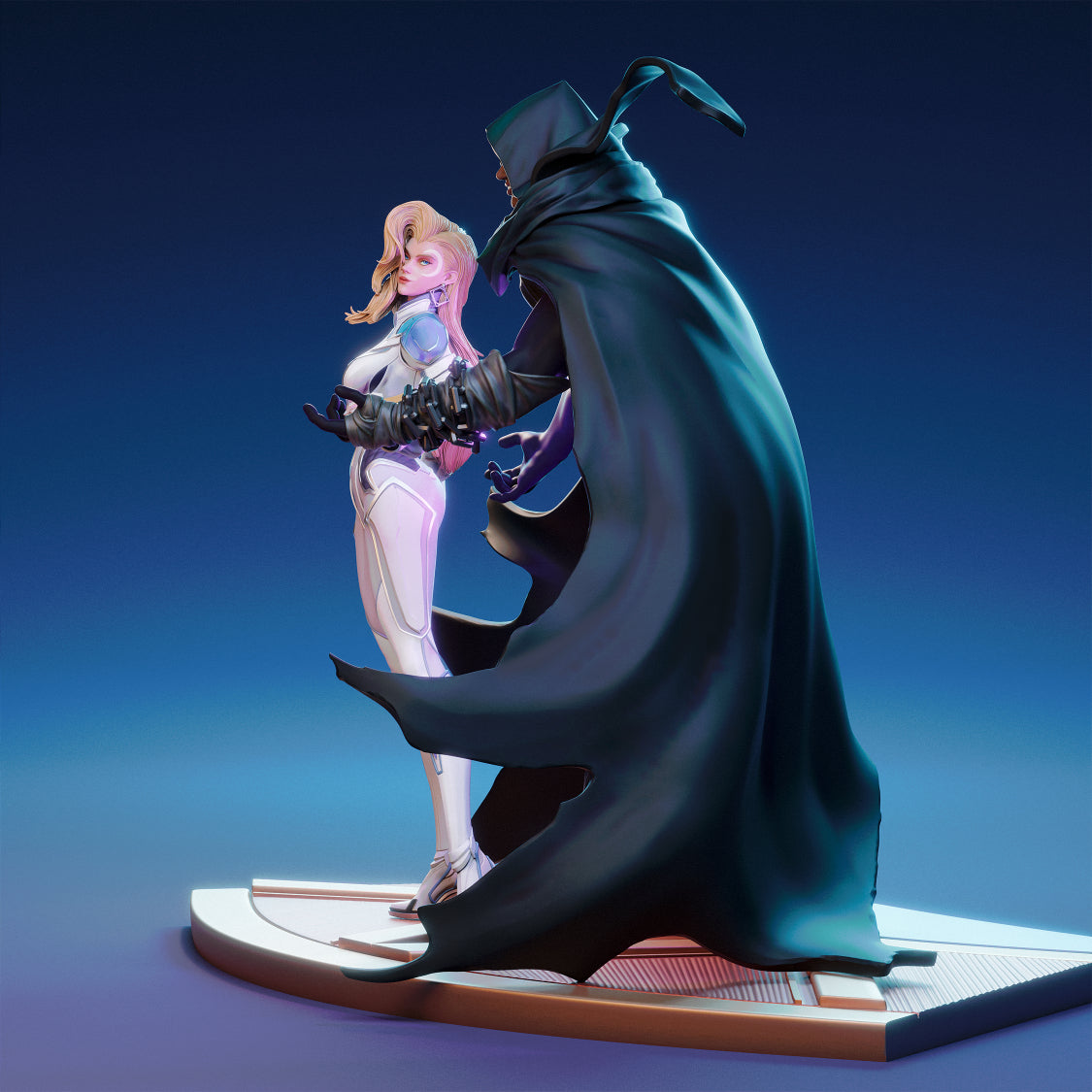 3731 Cloack and Dagger - Marvel Comics - STL 3D Print Files