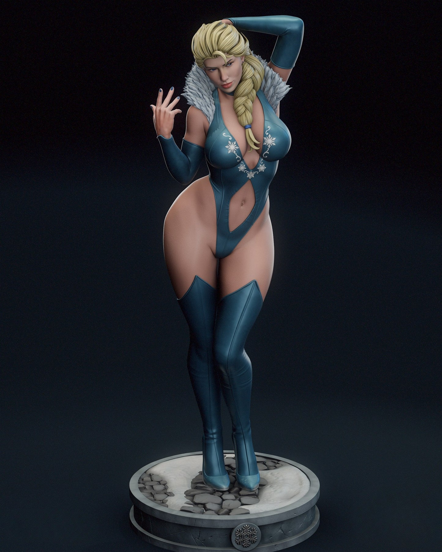 2892 Elsa NSFW - Frozen - STL 3D Print Files