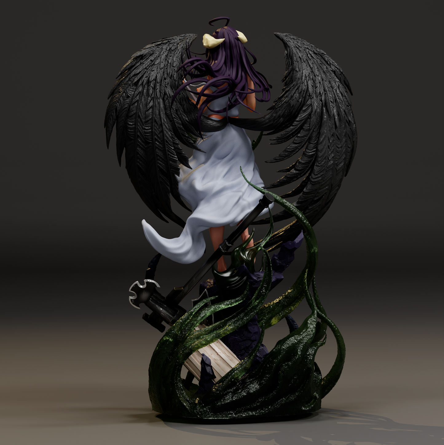 3217 Albedo NSFW - Overlord - STL 3D Print Files