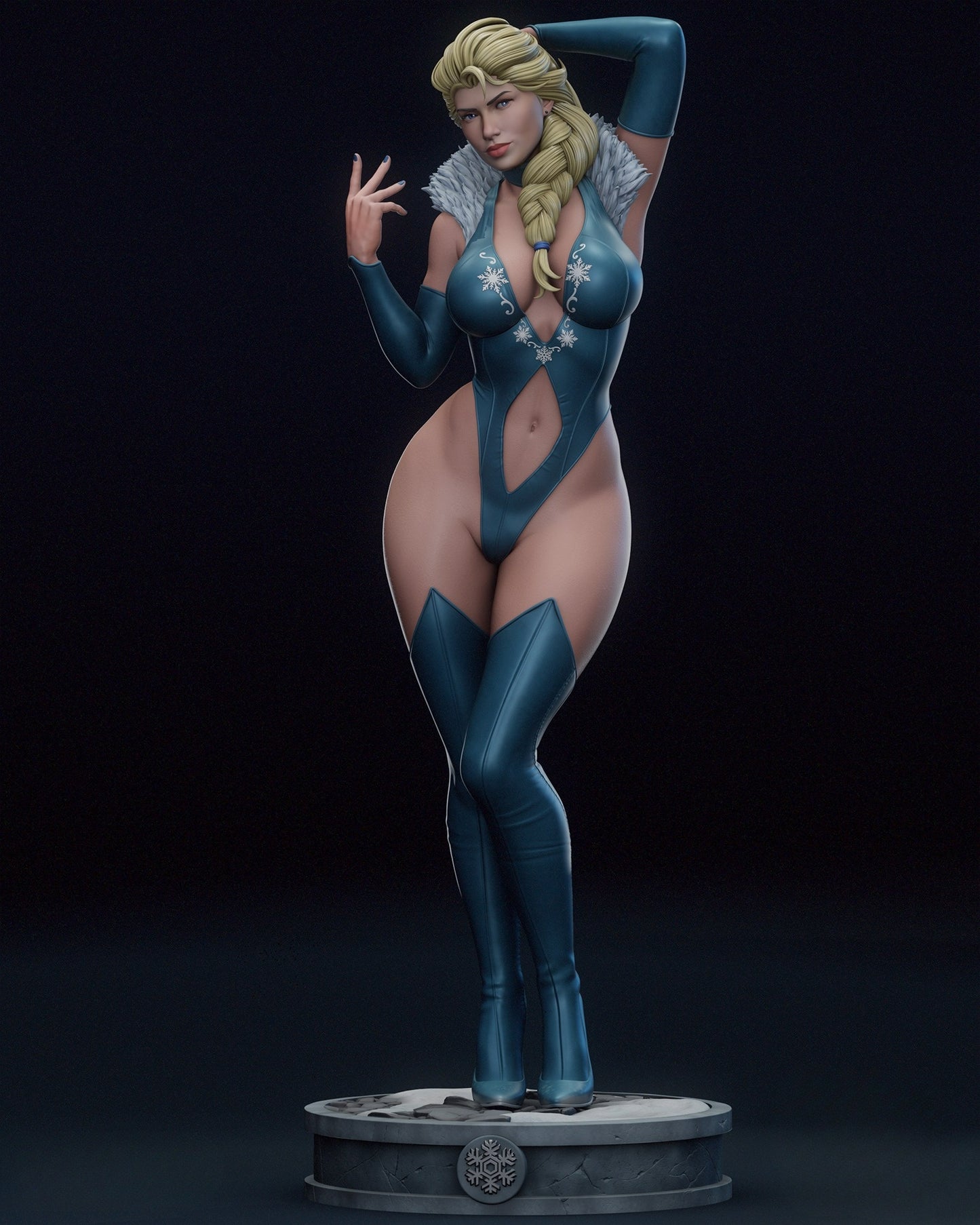 2892 Elsa NSFW - Frozen - STL 3D Print Files