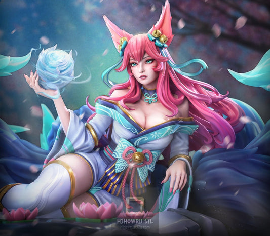 5179 Ahri - League of Legends - STL 3D Print Files