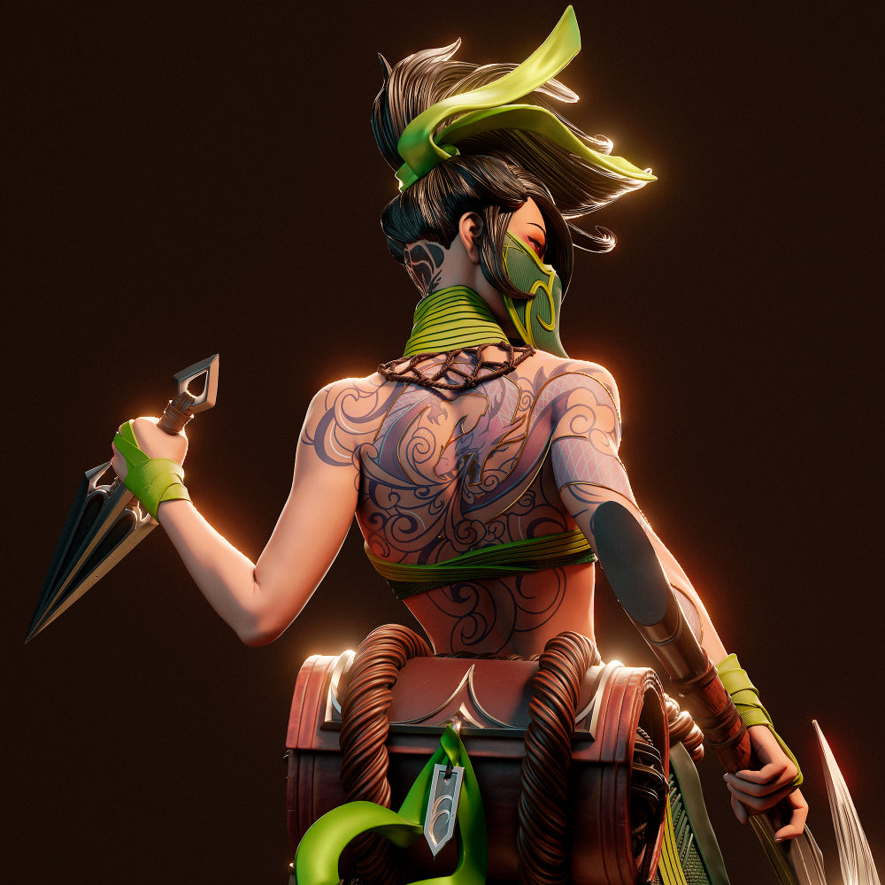 3612 Akali - League of Legends - STL 3D Print Files